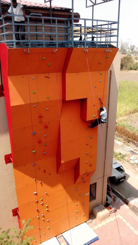 Lead Climbing Wall