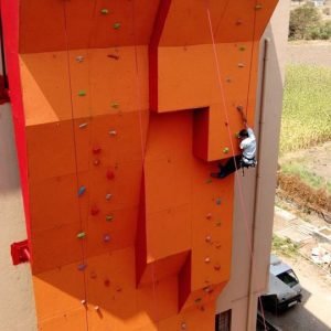 Lead Climbing Wall